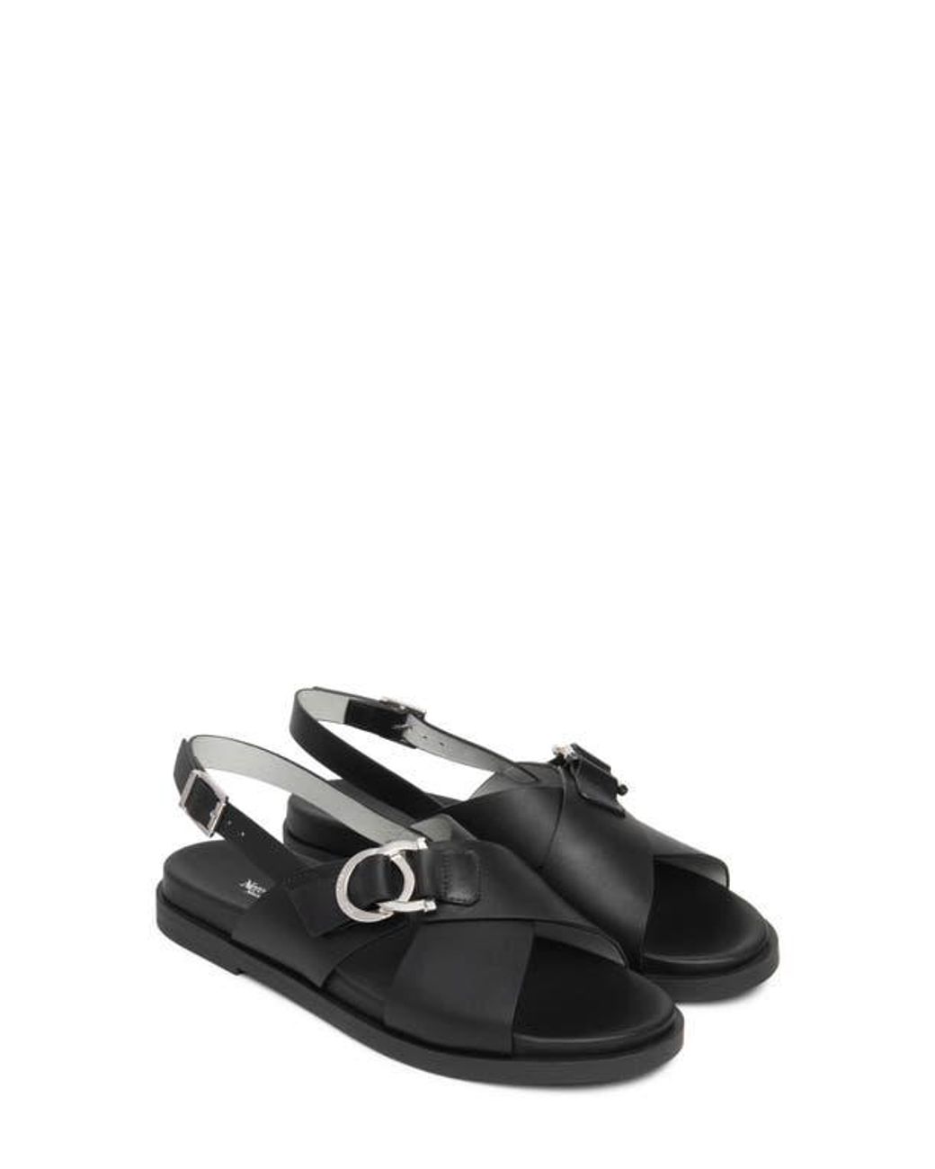 Nero Giardini Black Slingback Sandal