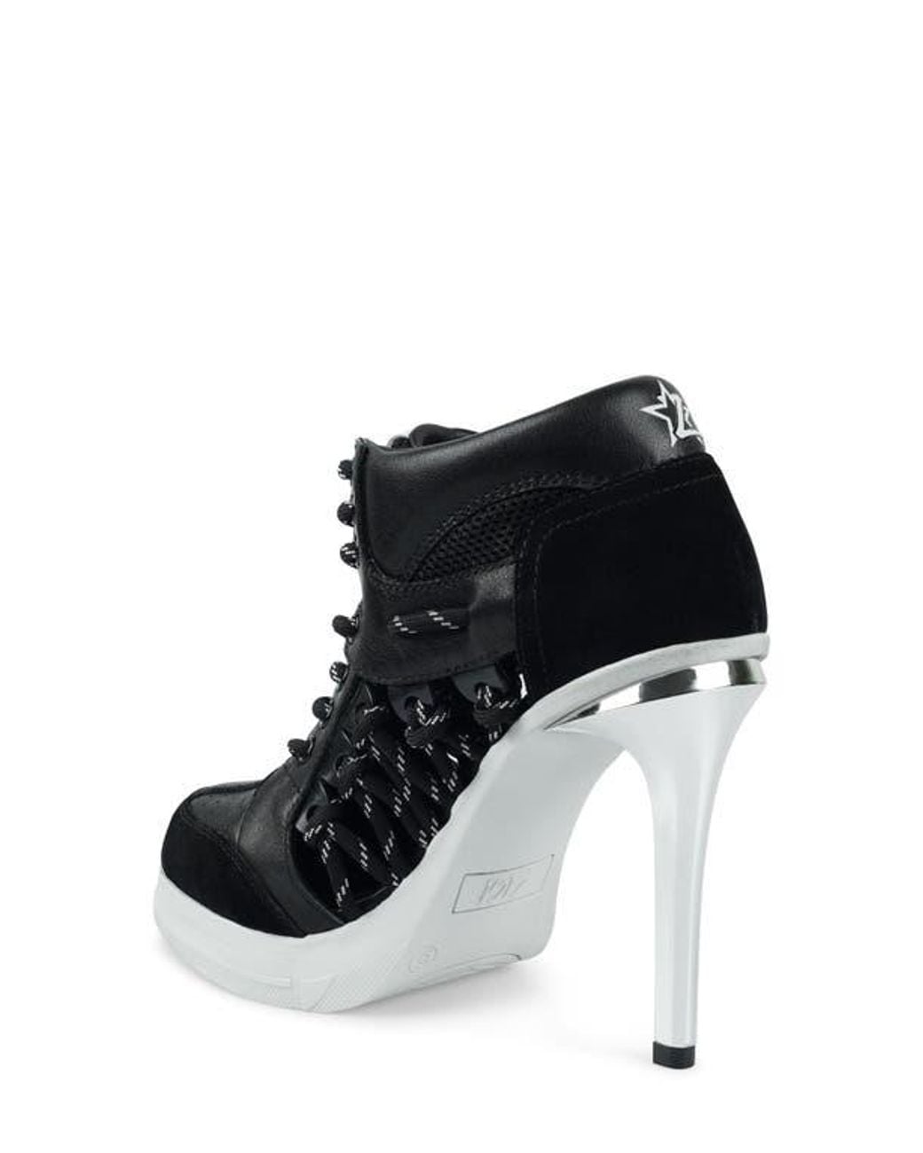 Zigi Black Shred Platform Pump