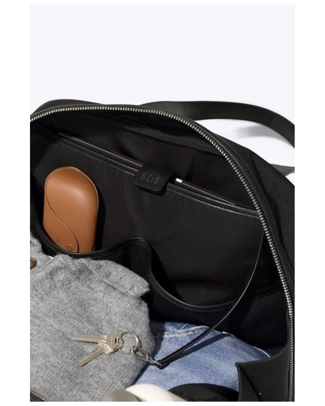 BEIS Black The Duffle