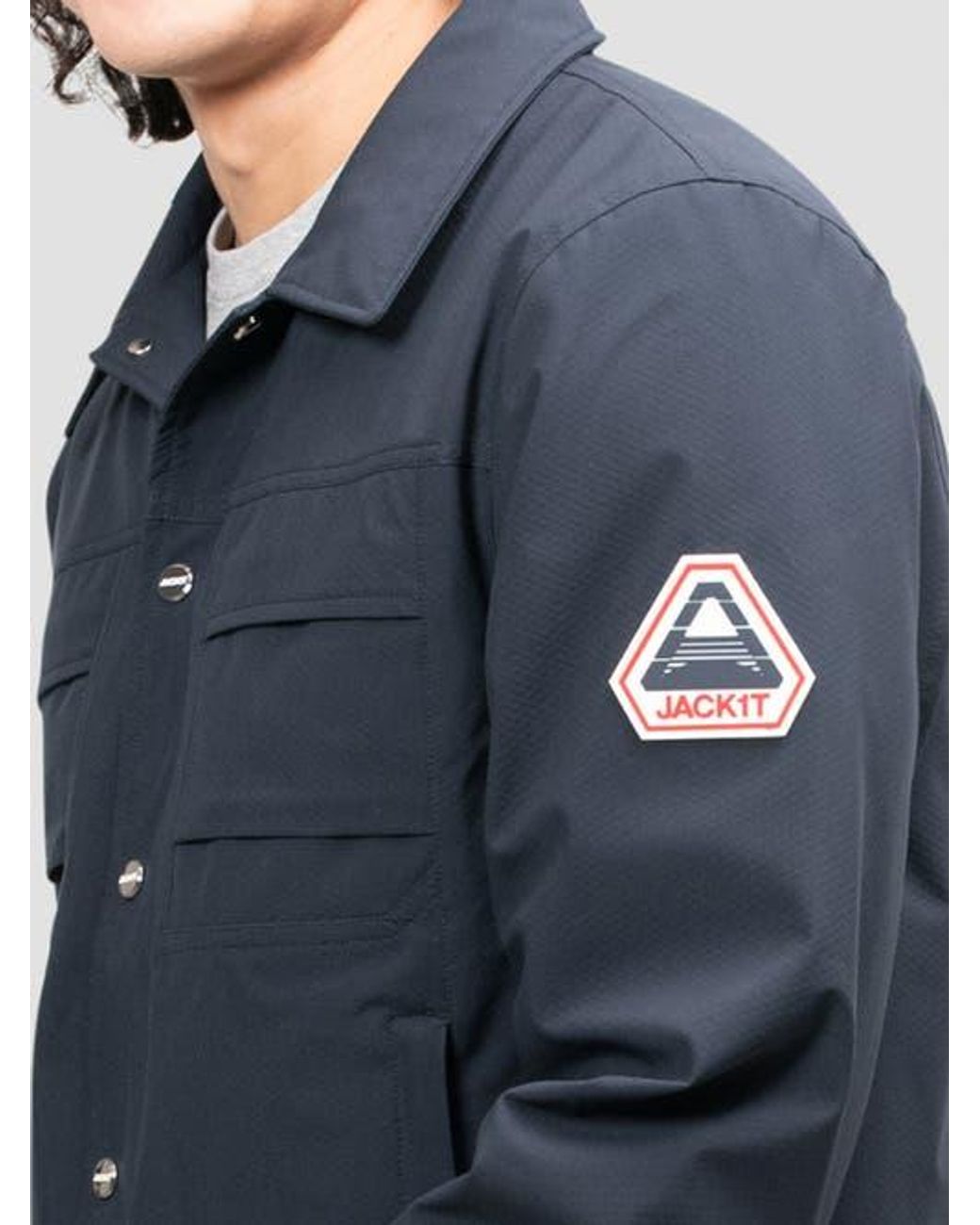 Jacket Blue Eden Shirt Jacket for men