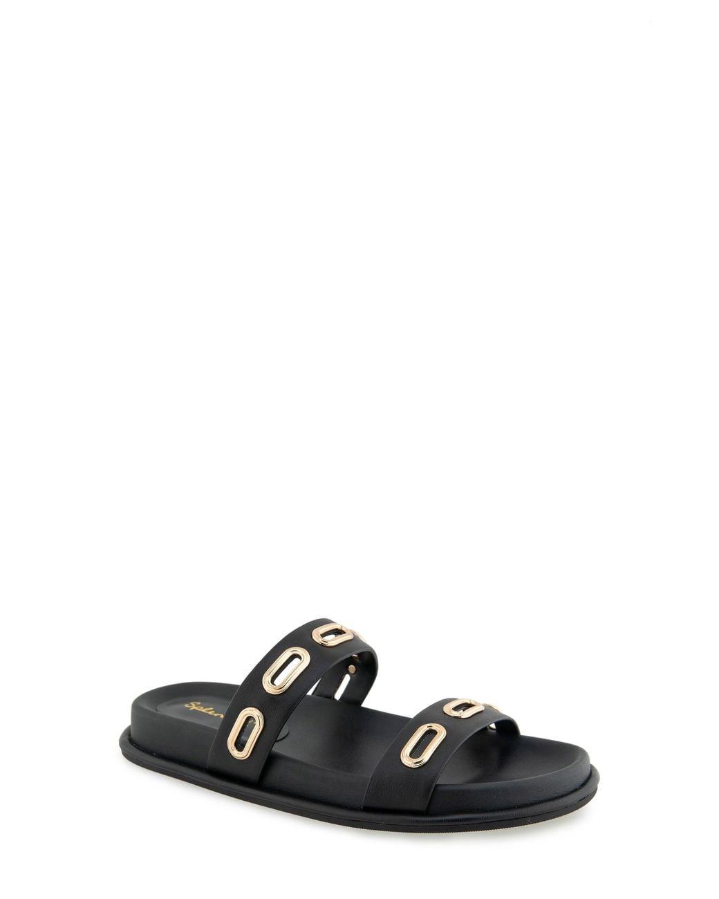 Splendid Black Carmen Slide Sandal