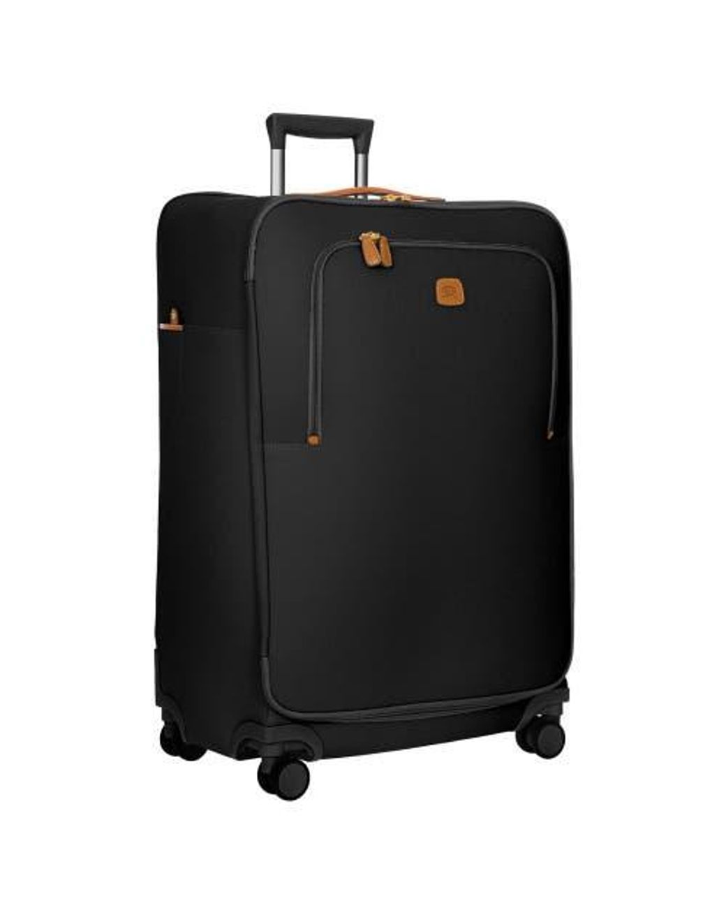 Bric's Black Firenze Softside 30 Large Checked Compound Spinner Luggage