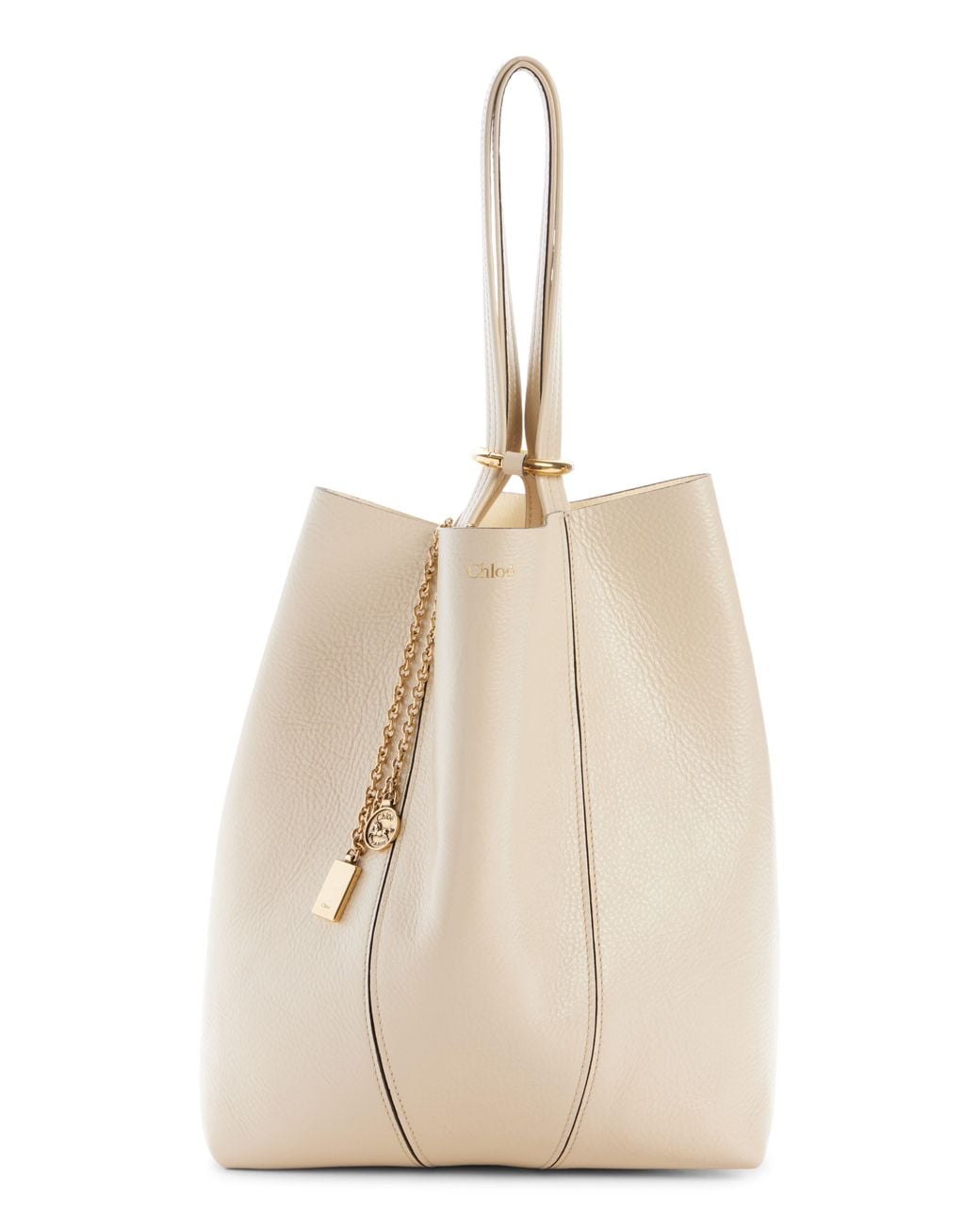 Chloé Natural Spin Leather Tote