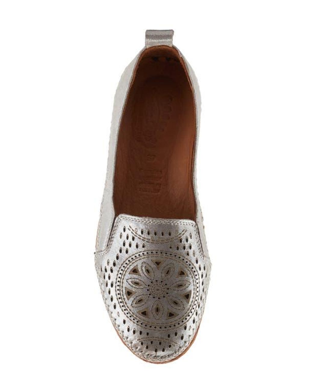 Spring Step Brown Ingrid Flat