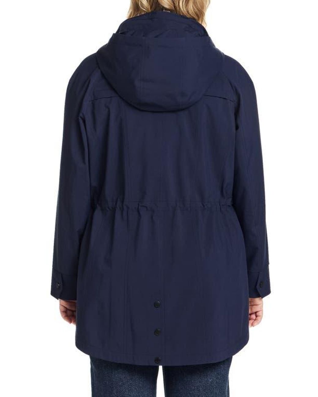 Gallery Blue Packable Water Resistant Jacket