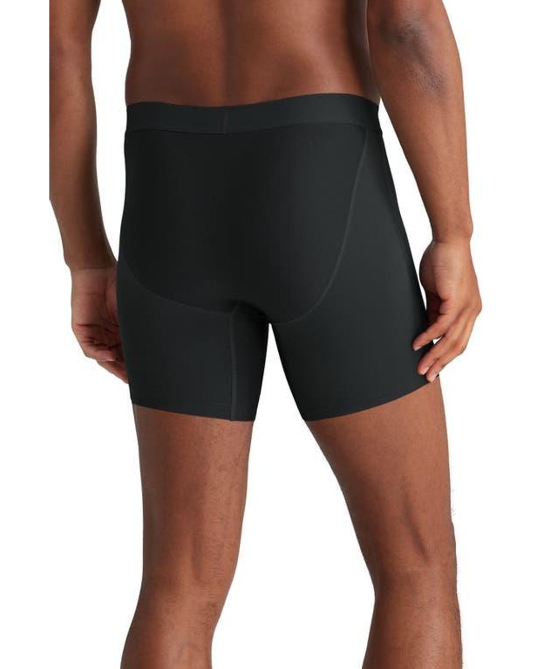 Tommy John 3-Pack 360 Sport Micro 6-Inch Boxer Briefs in Black for Men ...