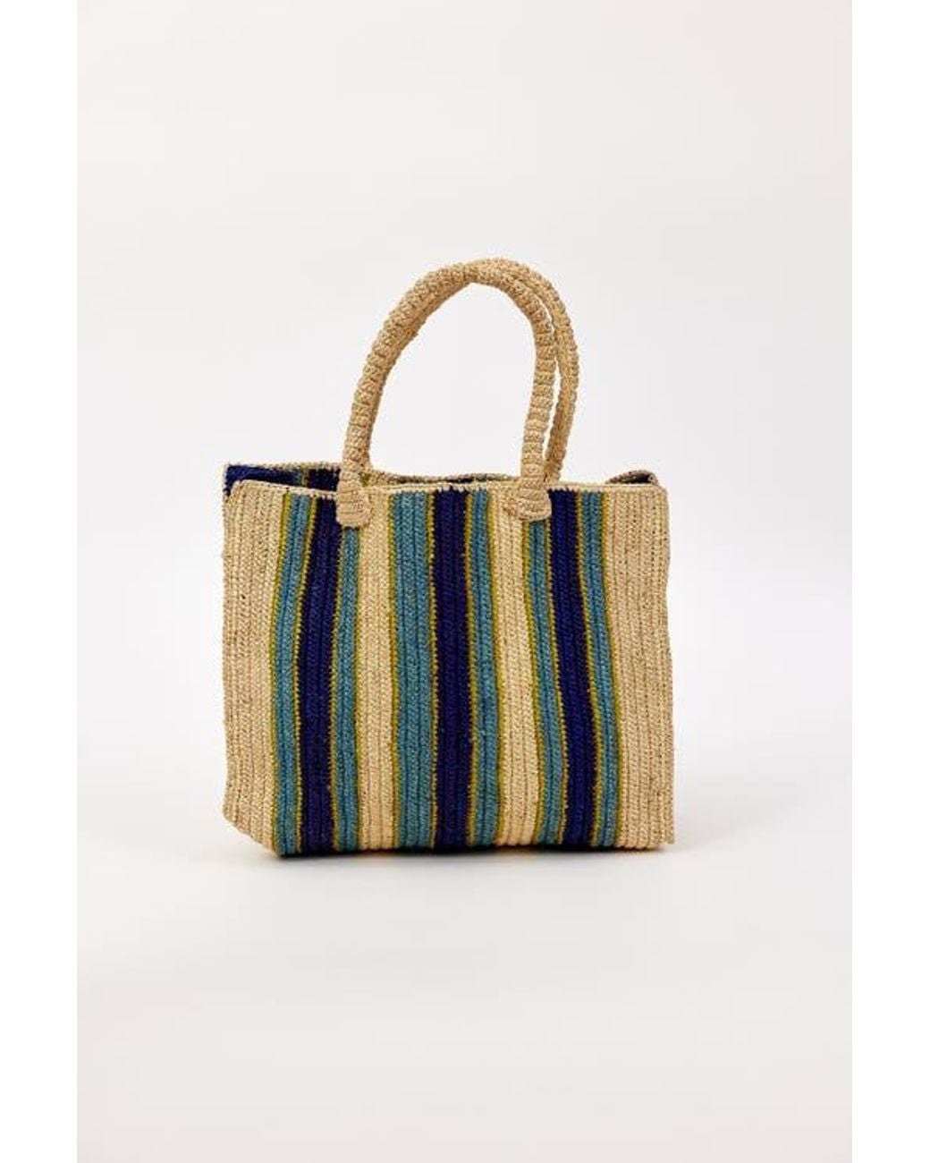 Hat Attack Multicolor Arlington Stripe Tote