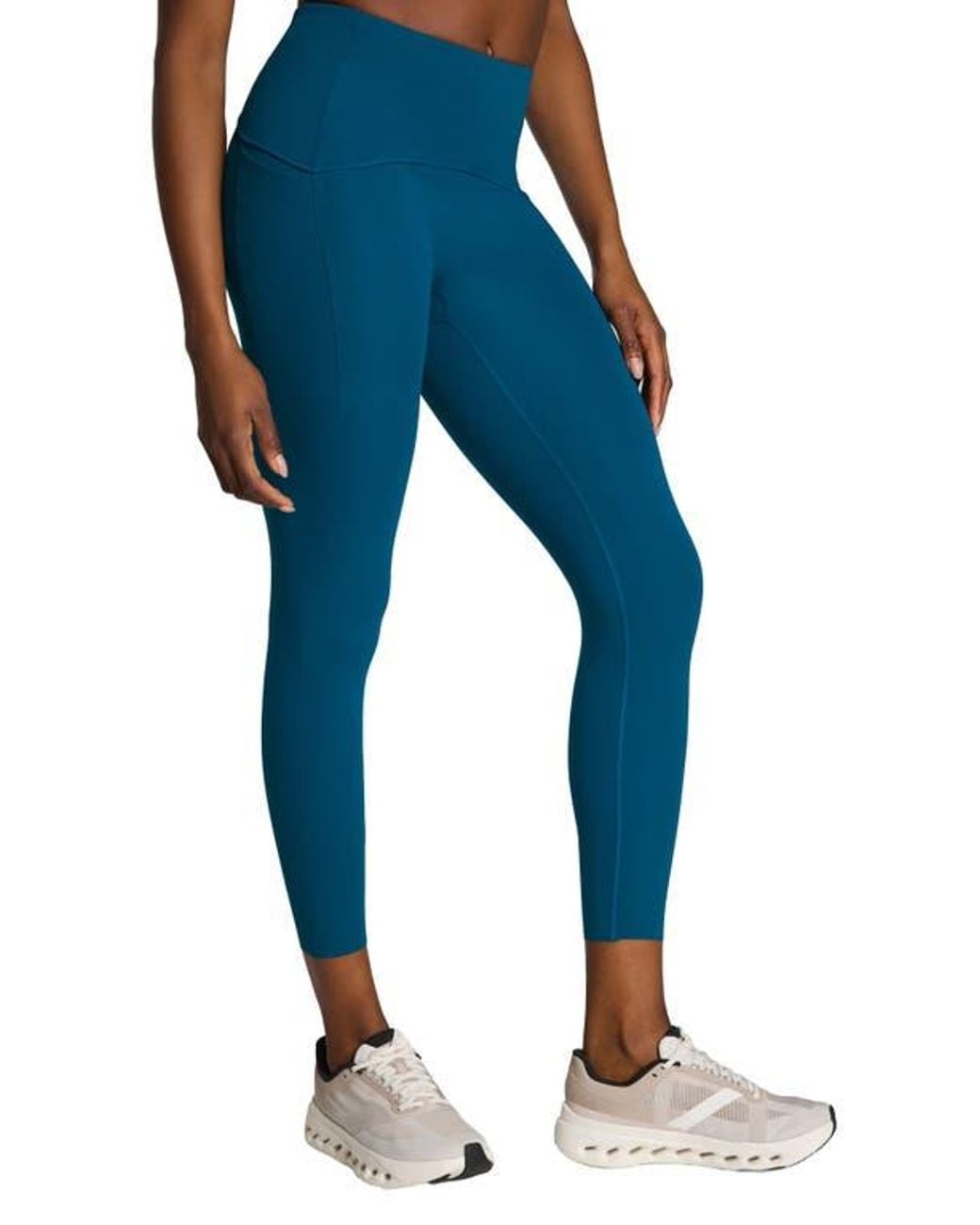 Spanx Blue Spanxshape Booty Boost Side Pocket Leggings