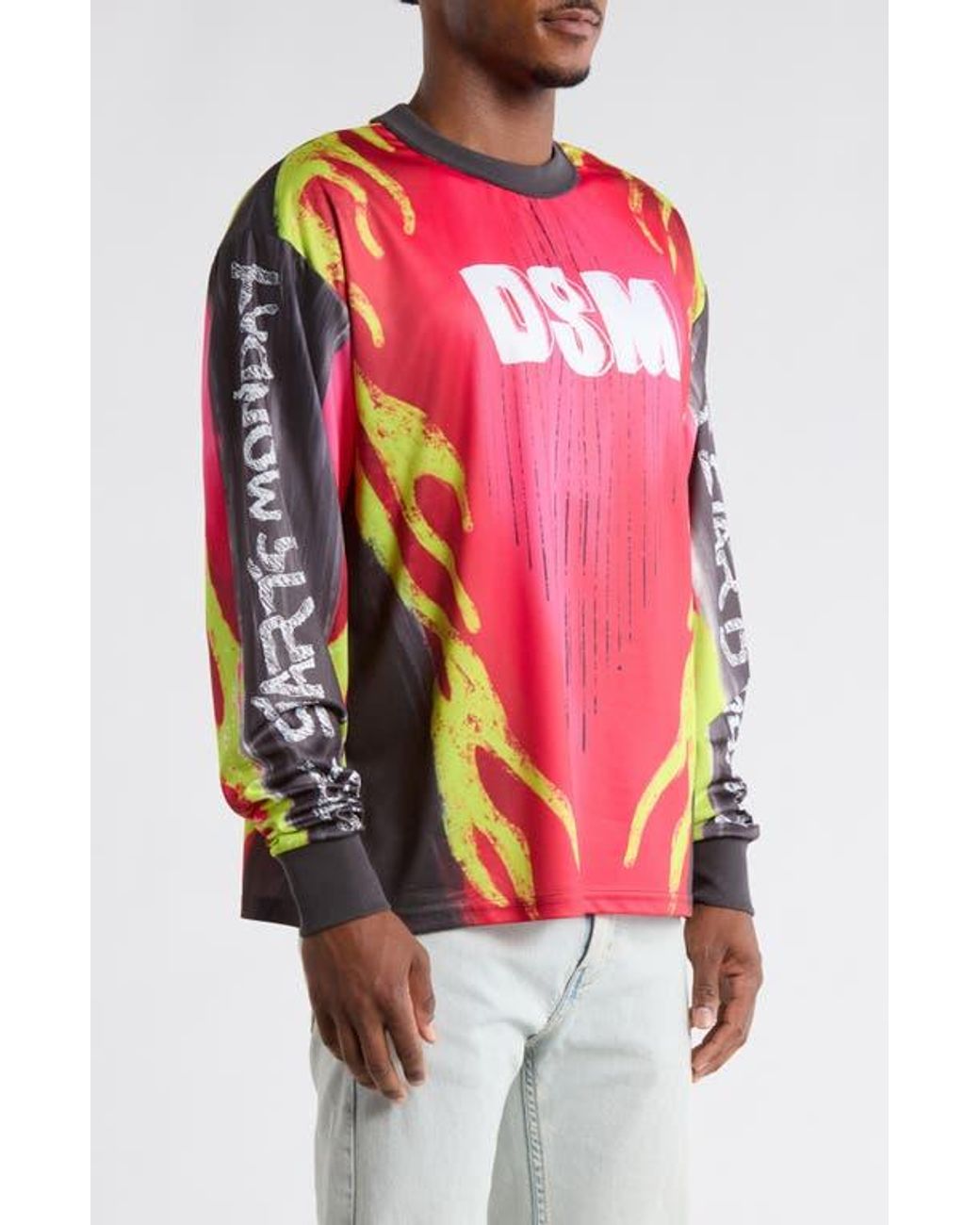 DIET STARTS MONDAY Flame Logo Detail Top in Pink for Men | Lyst