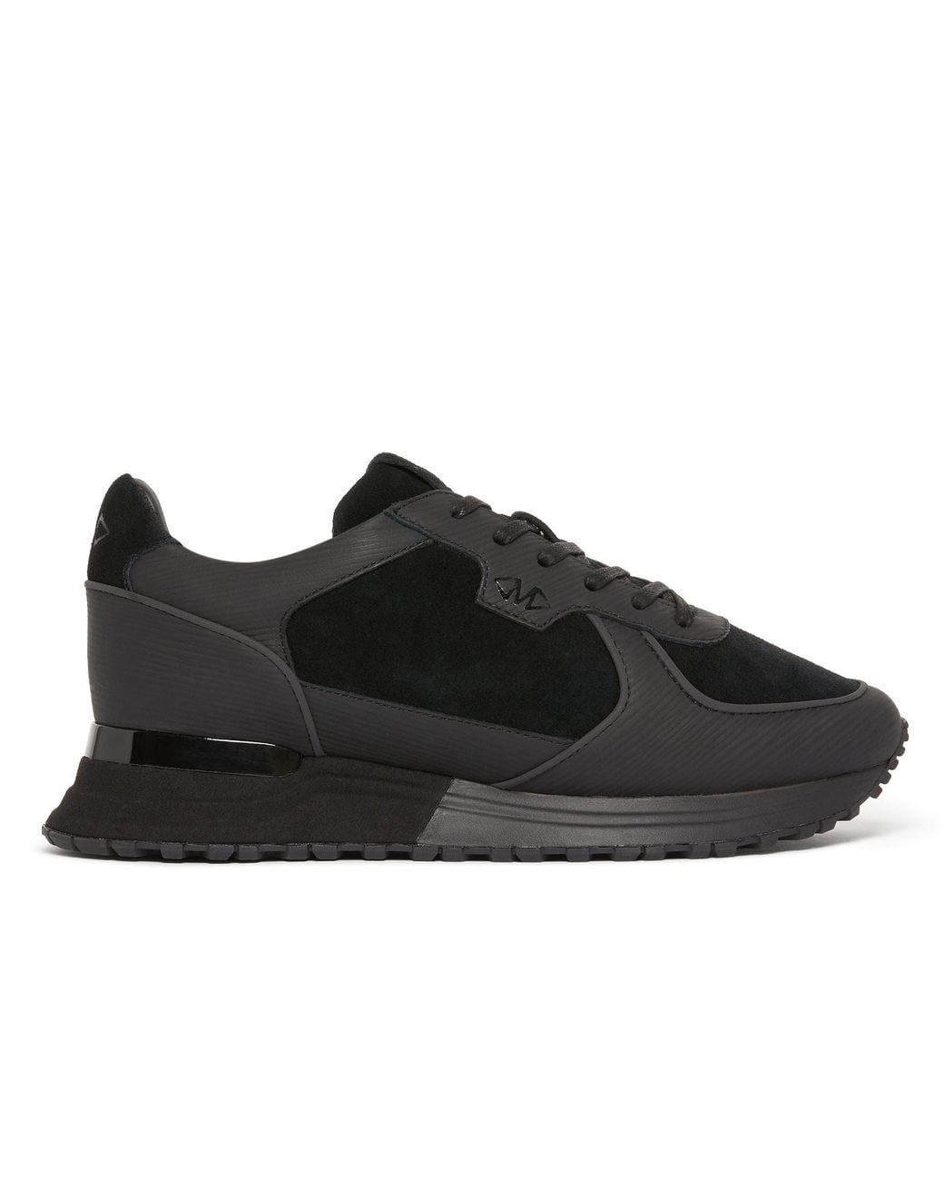 Mallet Black Boundary Ripple Sneaker for men