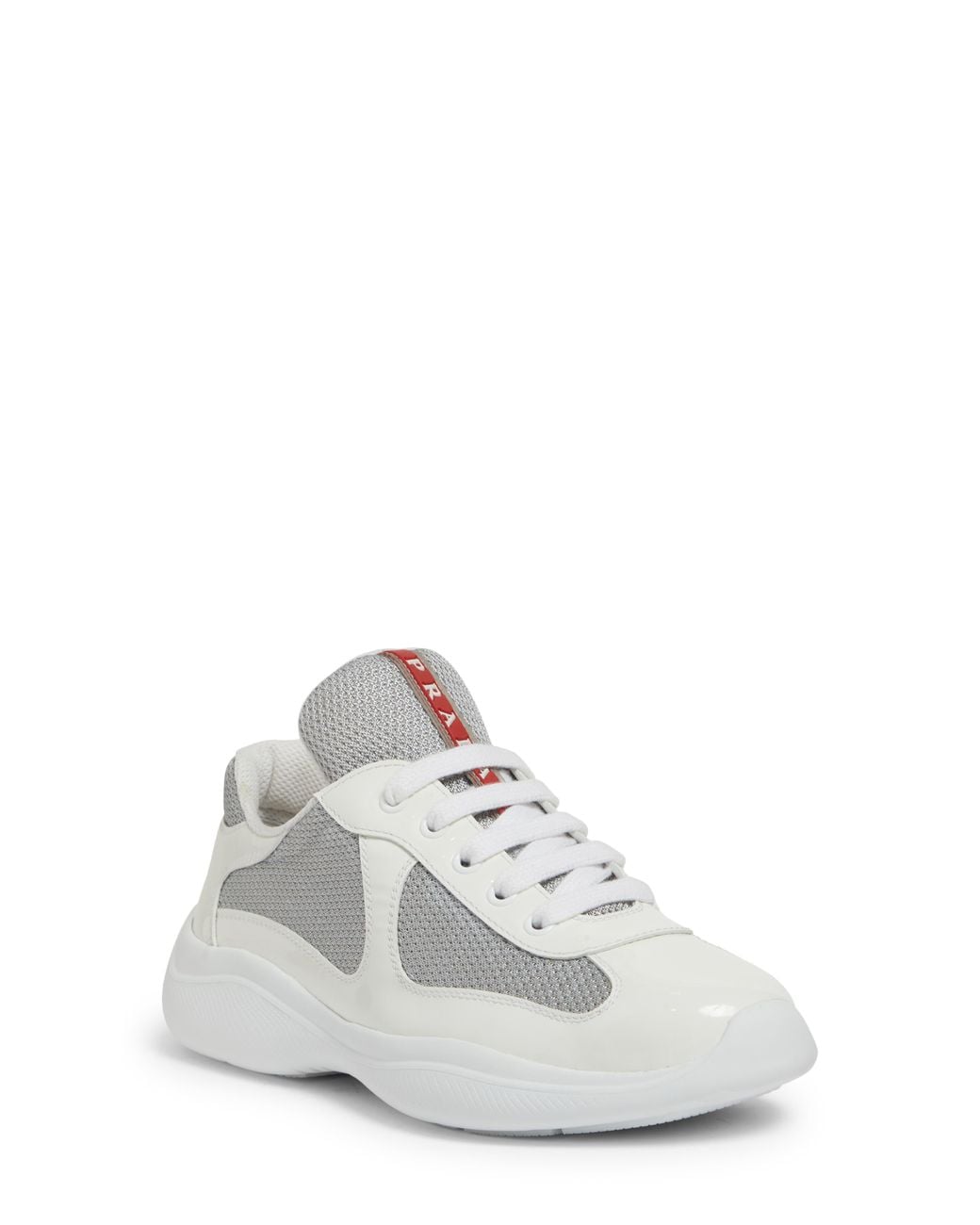Prada Gray America's Cup Sneaker