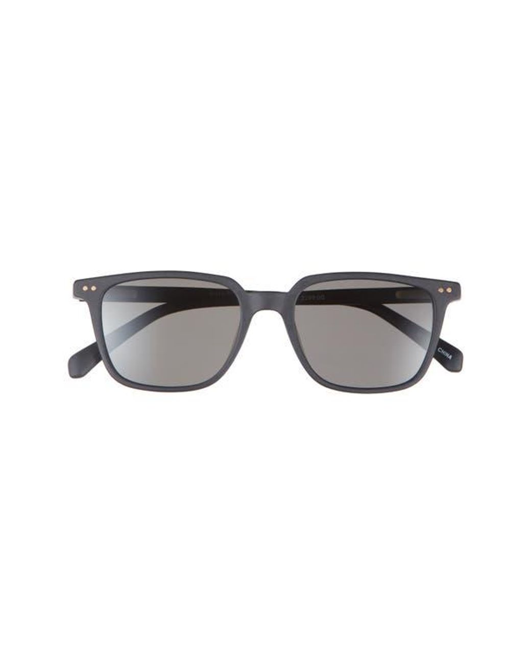Eyebobs Black C Suite 50Mm Polarized Square Sunglasses