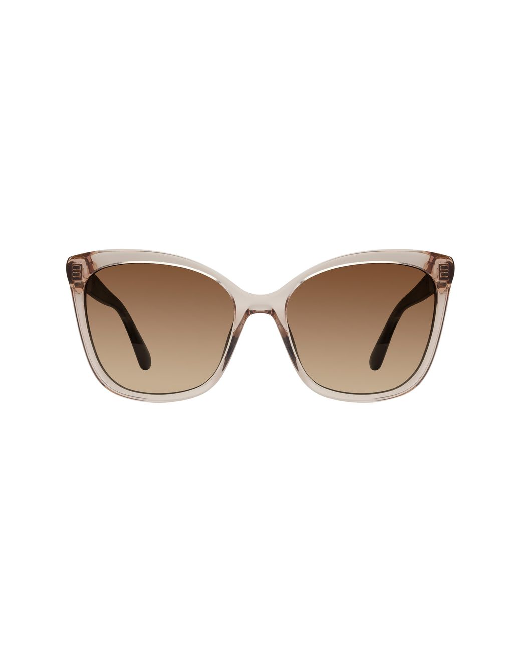Stuart Weitzman Brown 56Mm Gradient Butterfly Sunglasses