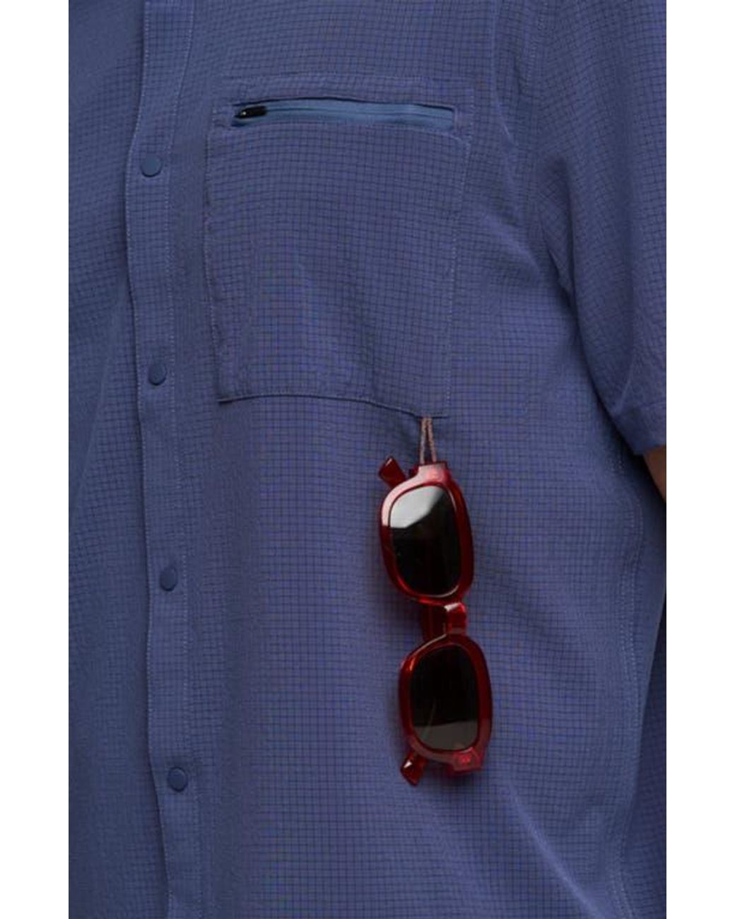 COTOPAXI Blue Pulso Tech Shirt for men