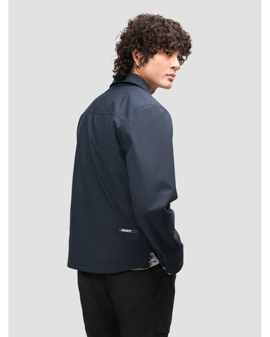 Jacket Blue Eden Shirt Jacket for men