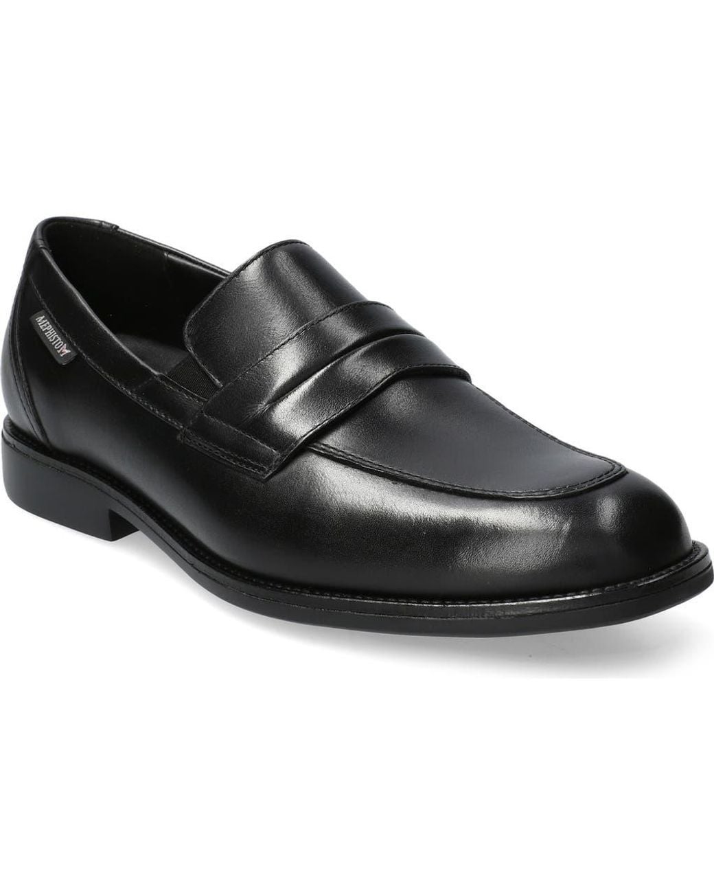 Mephisto Black Fergus Loafer for men