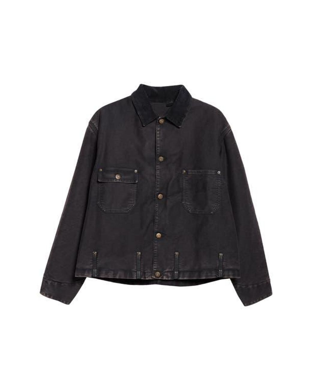Maison Margiela Corduroy Collar Cotton Moleskin Sports Maison Margiela Corduroy Collar Cotton Moleskin Sports