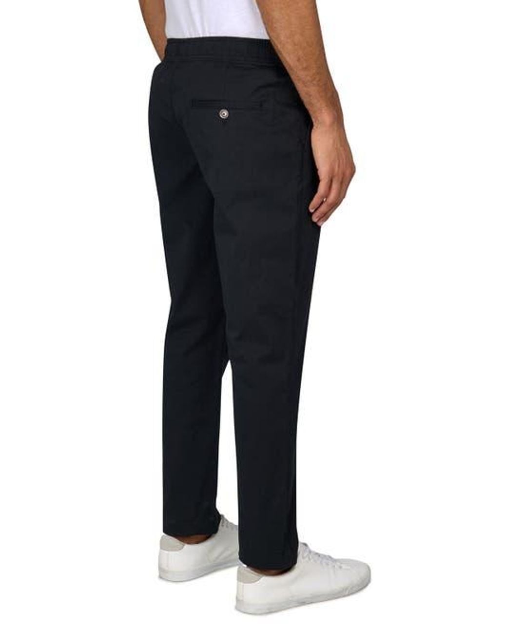 Brooklyn Brigade Black Solid Drawstring Pants for men