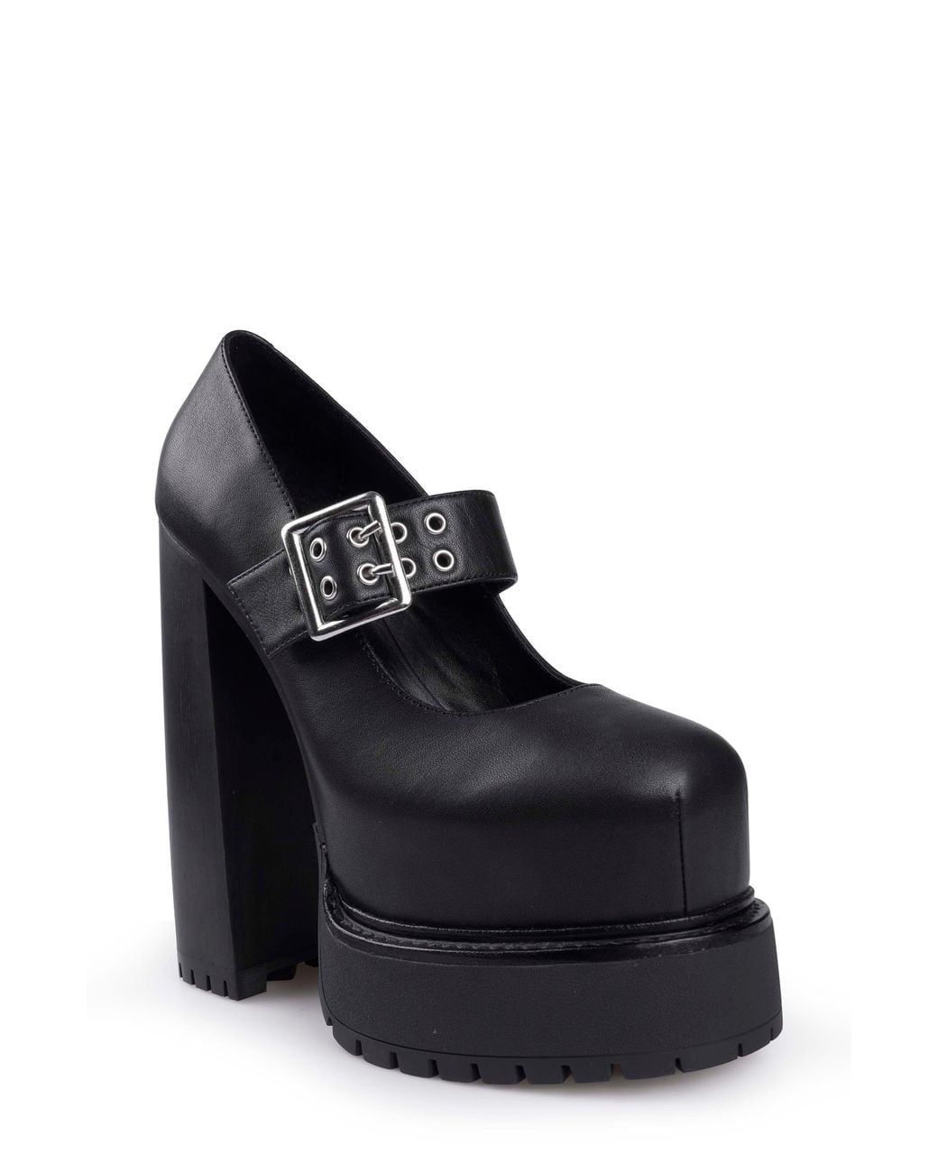 Zigi Black Nay Mary Jane Platform Pump