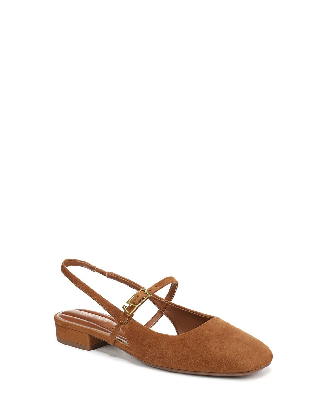 Franco Sarto Brown Destin Slingback Flat