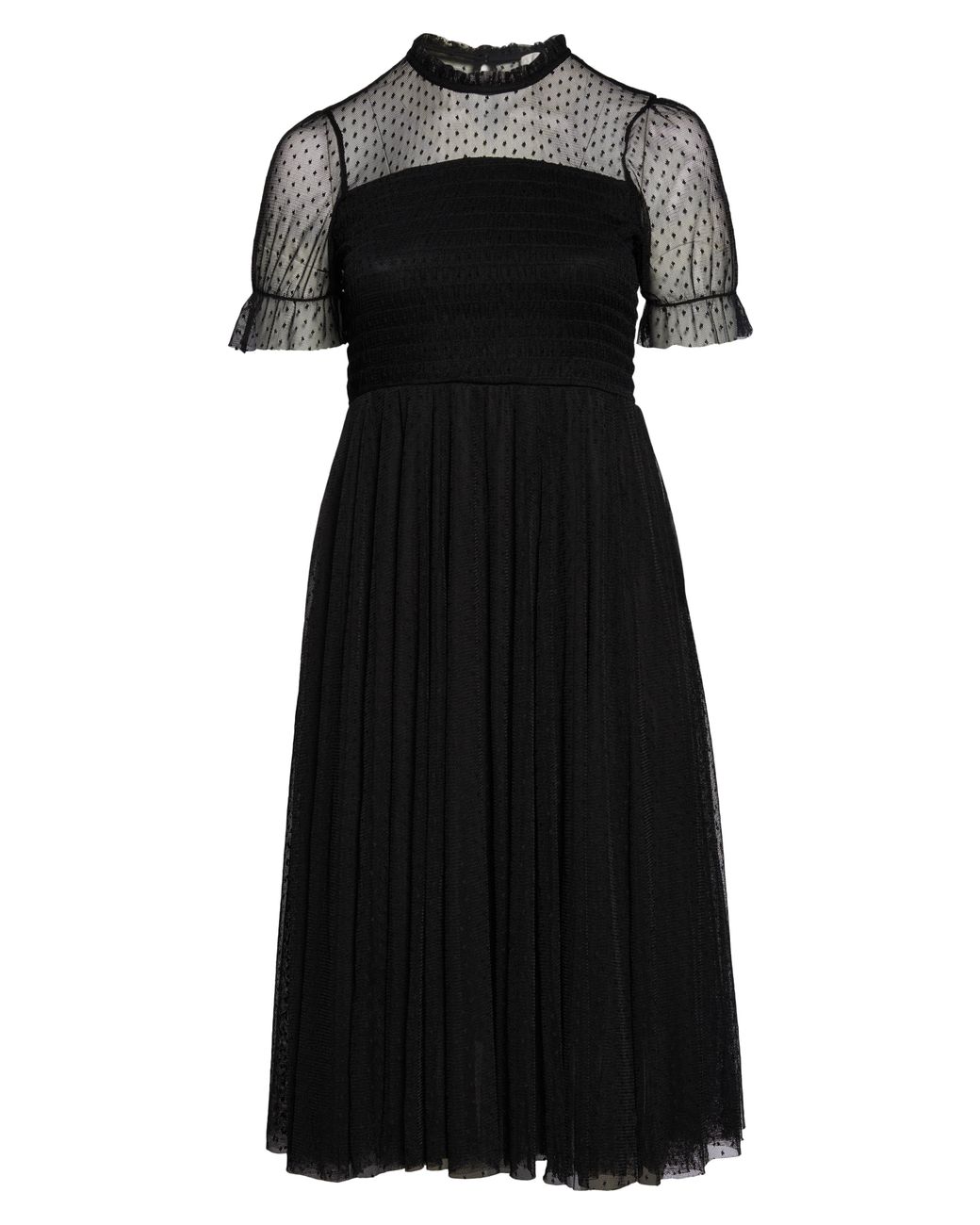 Chelsea28 pleat top detail midi dress