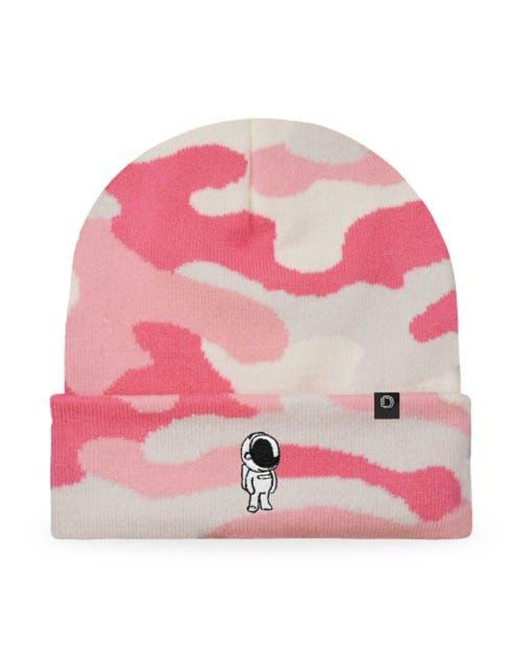 Alix Pink Astronaut Beanie for men