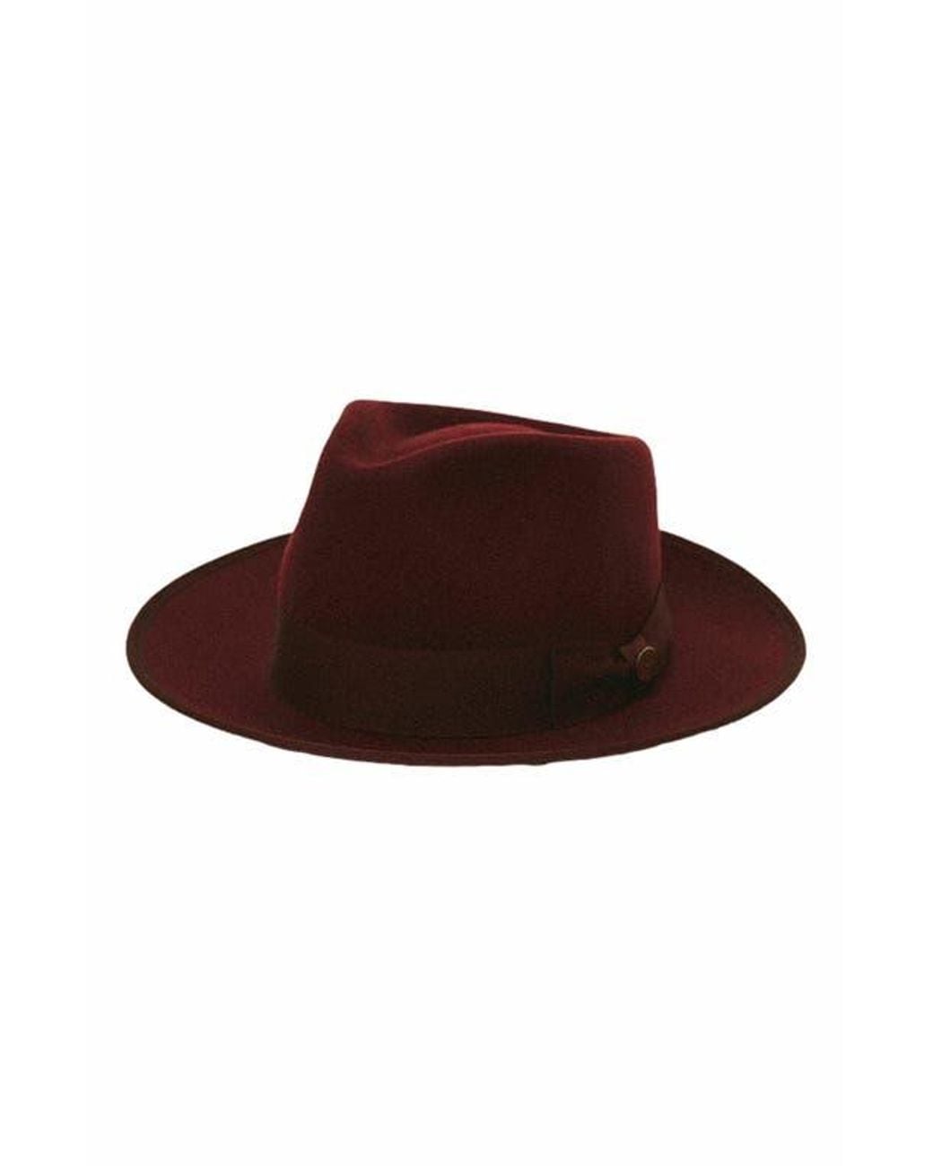 Two Roads Hat Co. Brown Waterloo Fedora for men