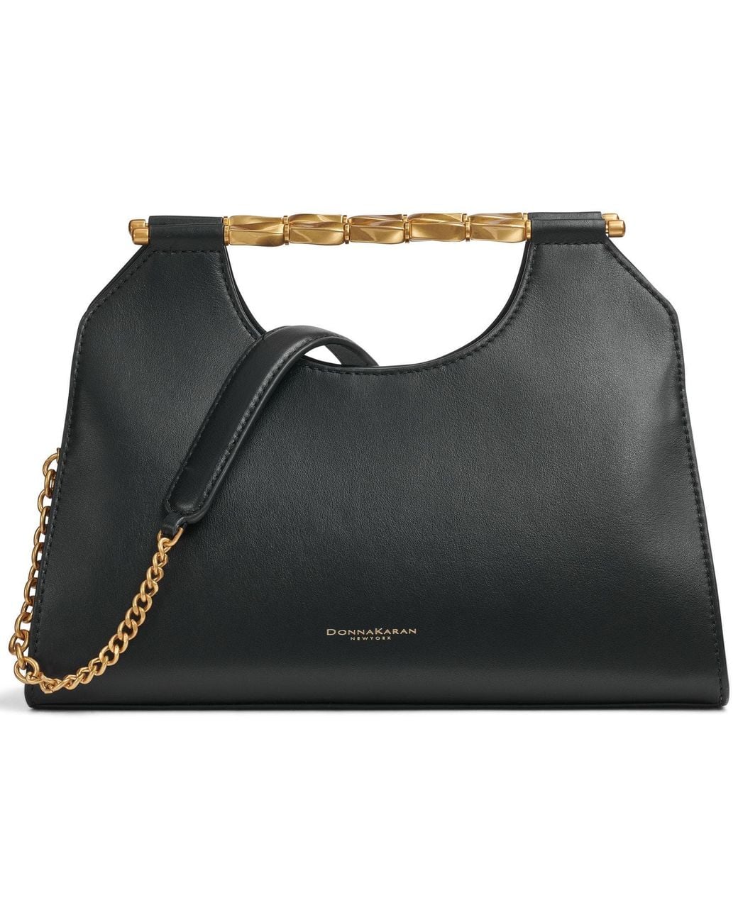 Donna Karan Black Commack Clutch