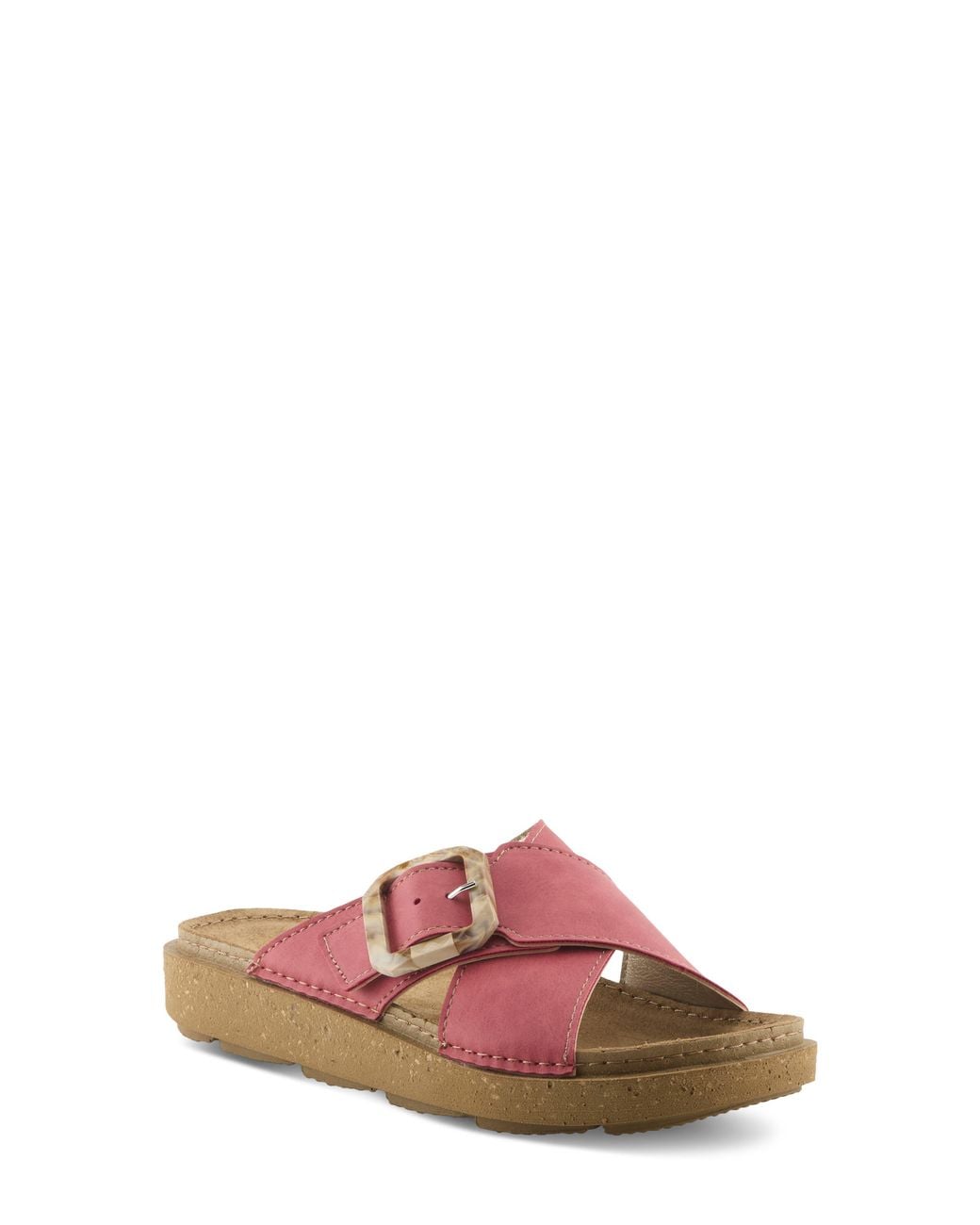 Flexus by Spring Step Pink Aspa Slide Sandal