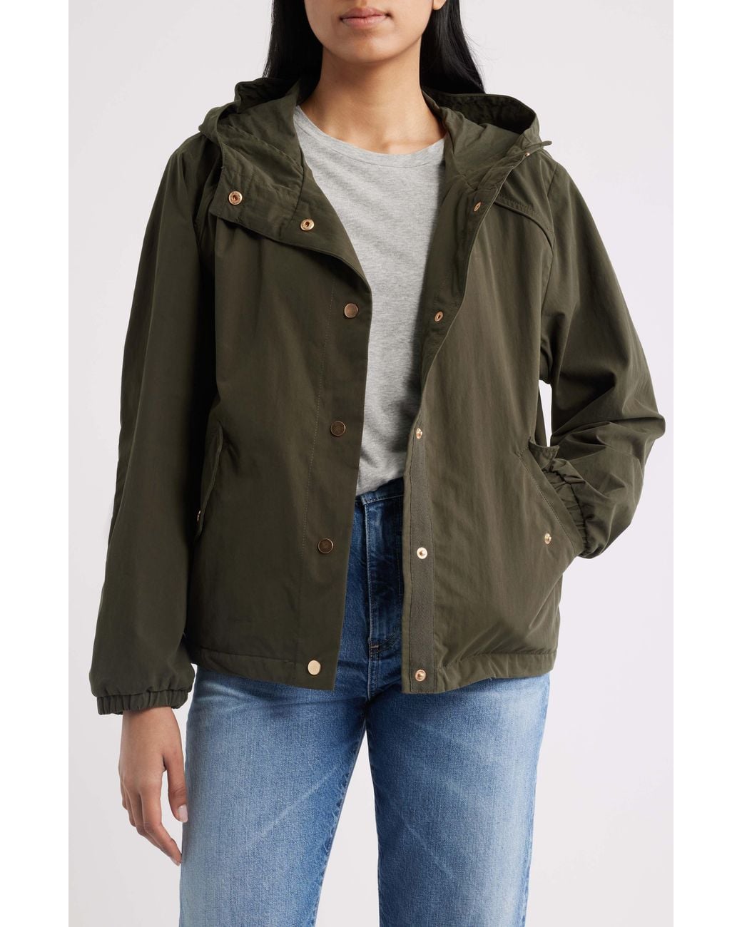 Brooklyn Industries Green Hooded Jacket