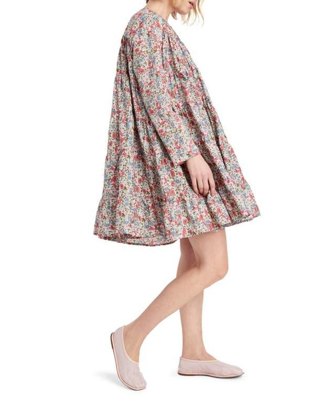 Merlette X Liberty London Soliman Floral Print Long Sleeve Merlette X Liberty London Soliman Floral Print Long Sleeve