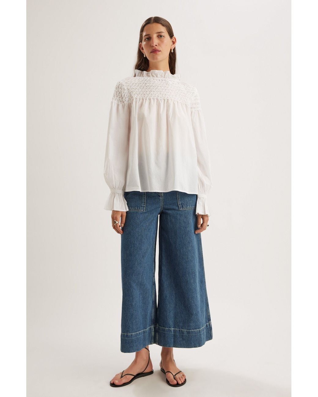 Merlette White Majorelle Top