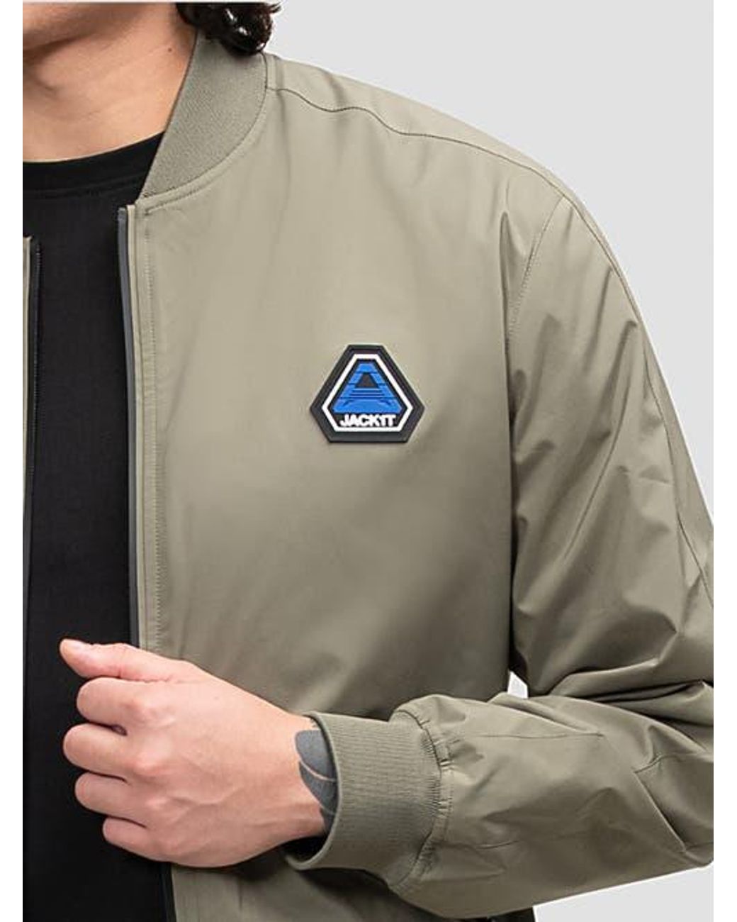 Jacket Green Oberon Tech Bomber Jacket for men