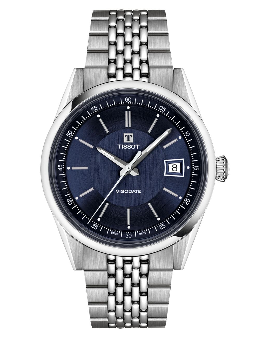 Tissot Metallic Visodate Automatic Watch, 39Mm