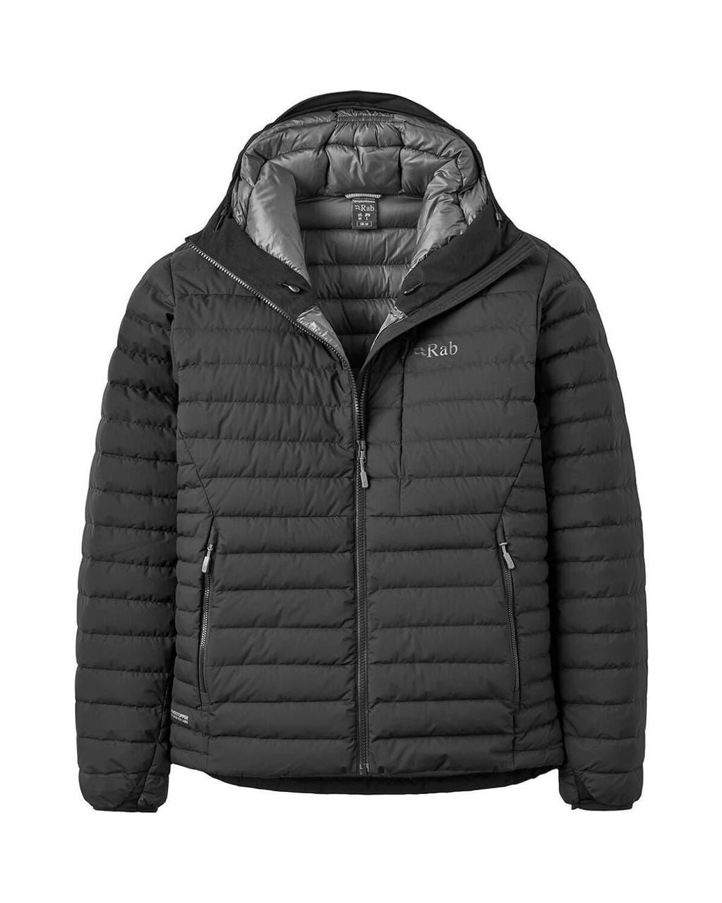 Rab Black Microlight Windstopper Hoodie for men
