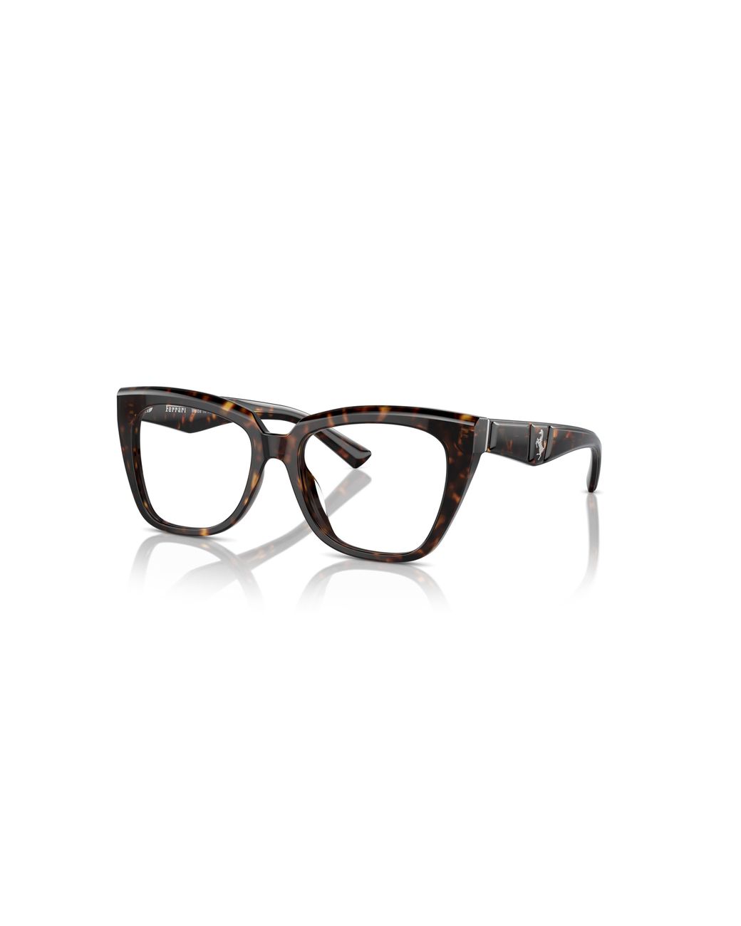 Ferrari Black 52Mm Square Optical Glasses