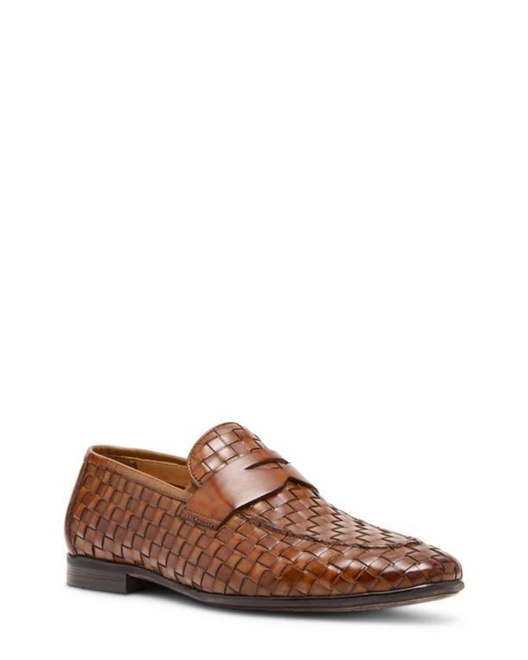 Steve Madden Playa Woven Penny Loafer in Brown for Men | Lyst display picture 3