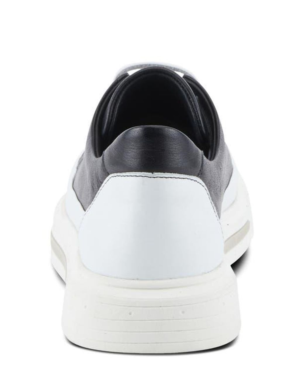 Spring Step White Dune Platform Sneaker