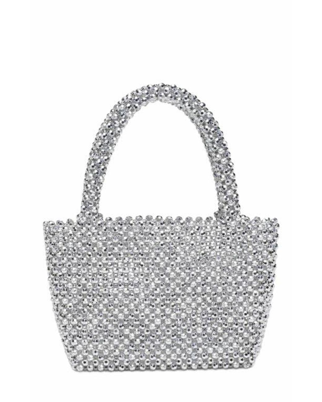 Moda Luxe Metallic Donna Evening Bag