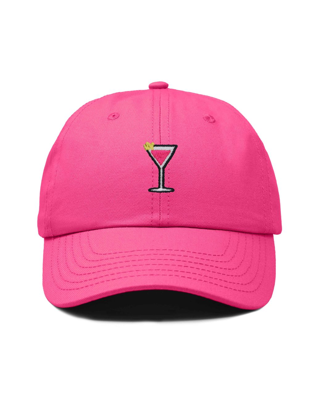 Alix Pink Cosmo Embroidered Casual Hat