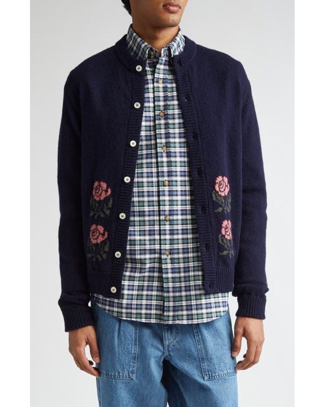 noah-nyc-Navy-Floral-Shetland-