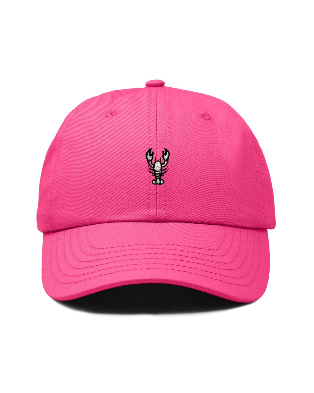 Alix Pink Lobster Dad Cap
