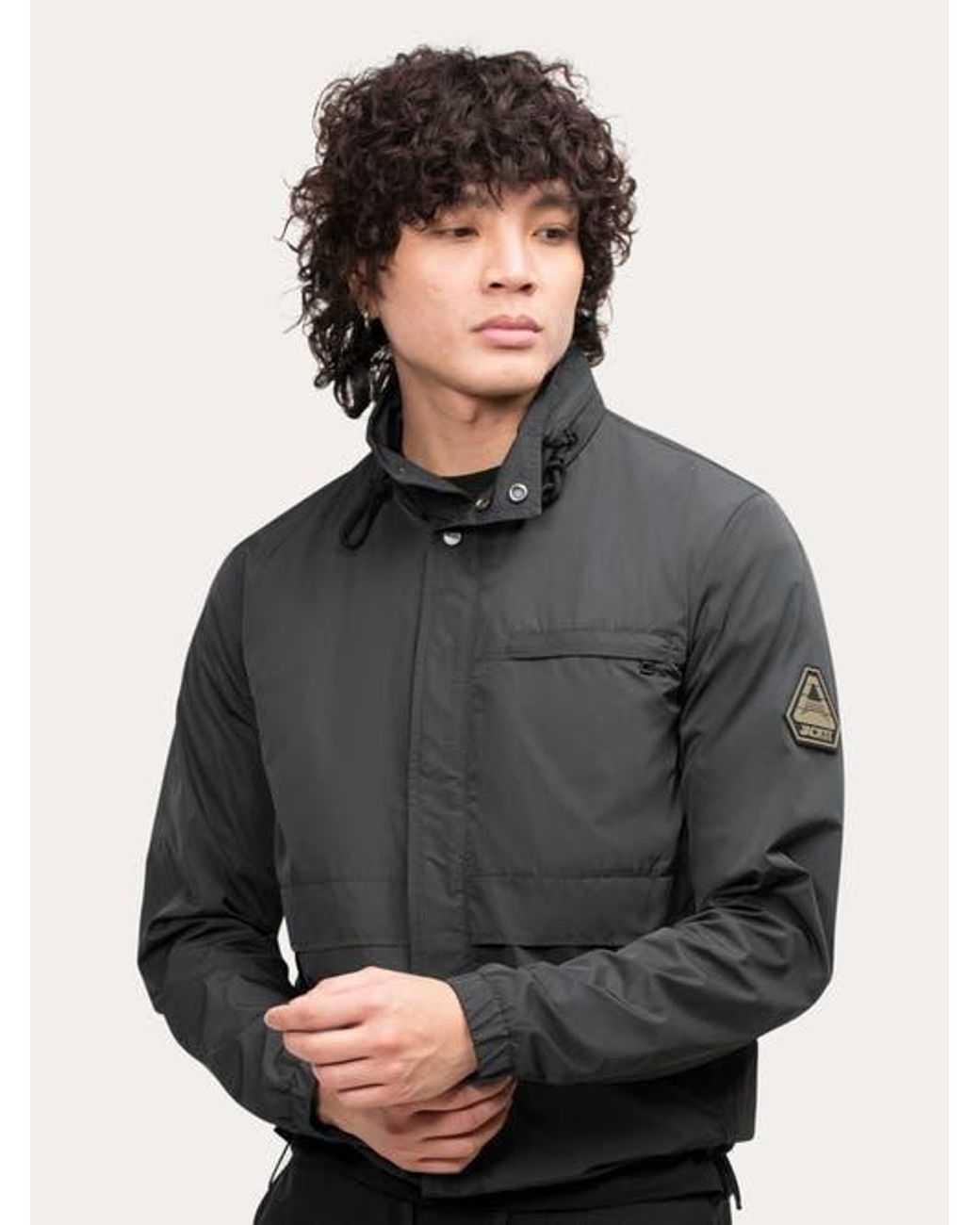Jacket Black Atlas Lightweight Windbreaker Jacket for men