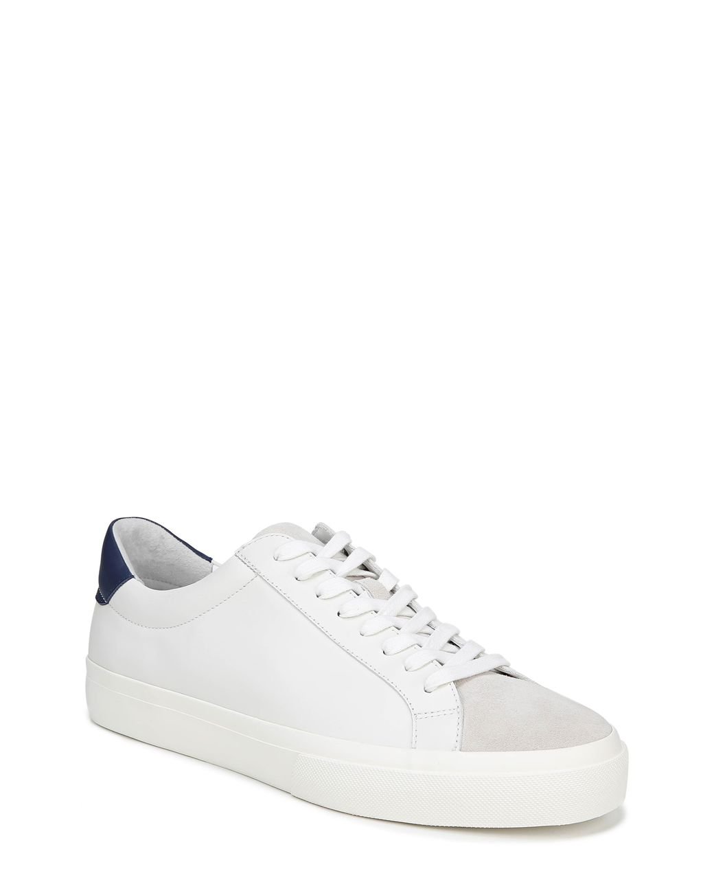 Vince Leather Fulton Sneaker in White 