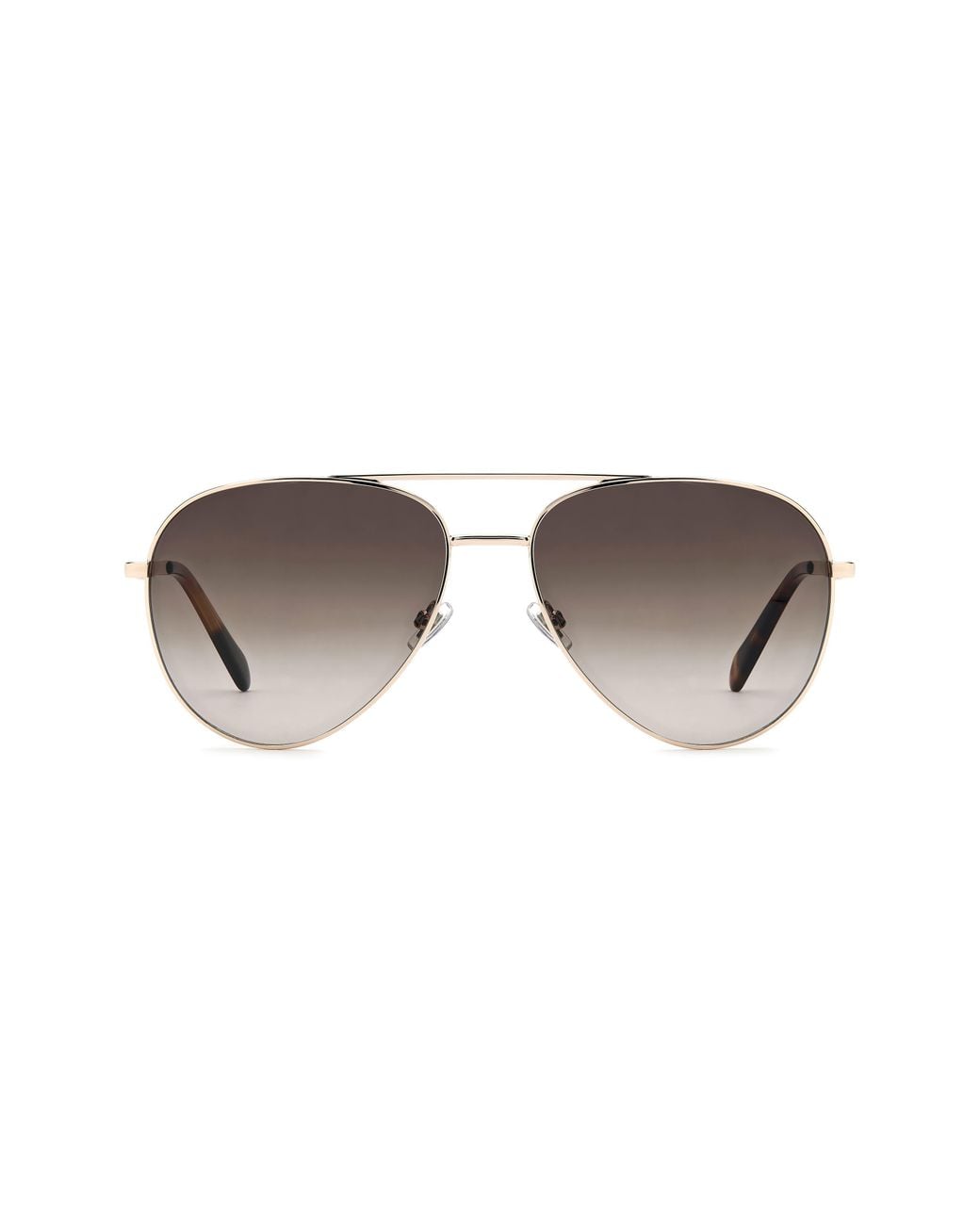 Fossil Multicolor 60Mm Pilot Sunglasses for men