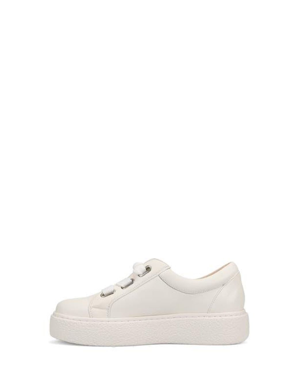 Vaneli White Yucel Platform Sneaker