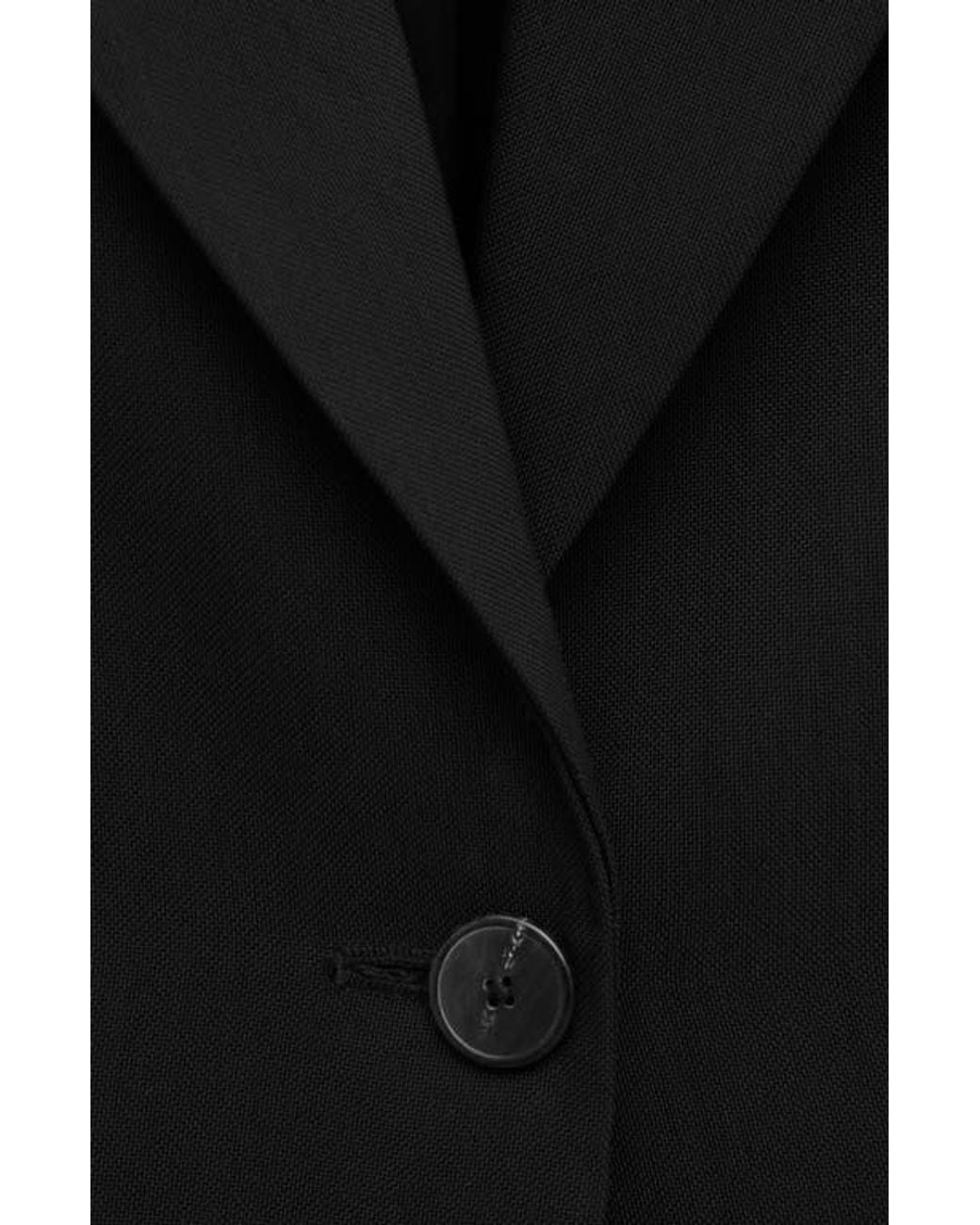 Mango Black Fitted Jacket