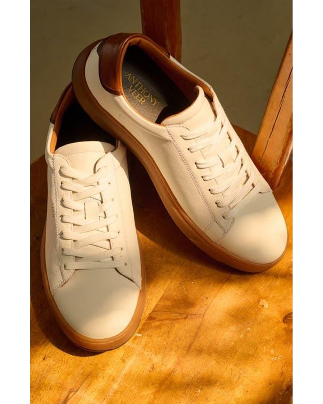 Anthony Veer White Paul Sneaker for men
