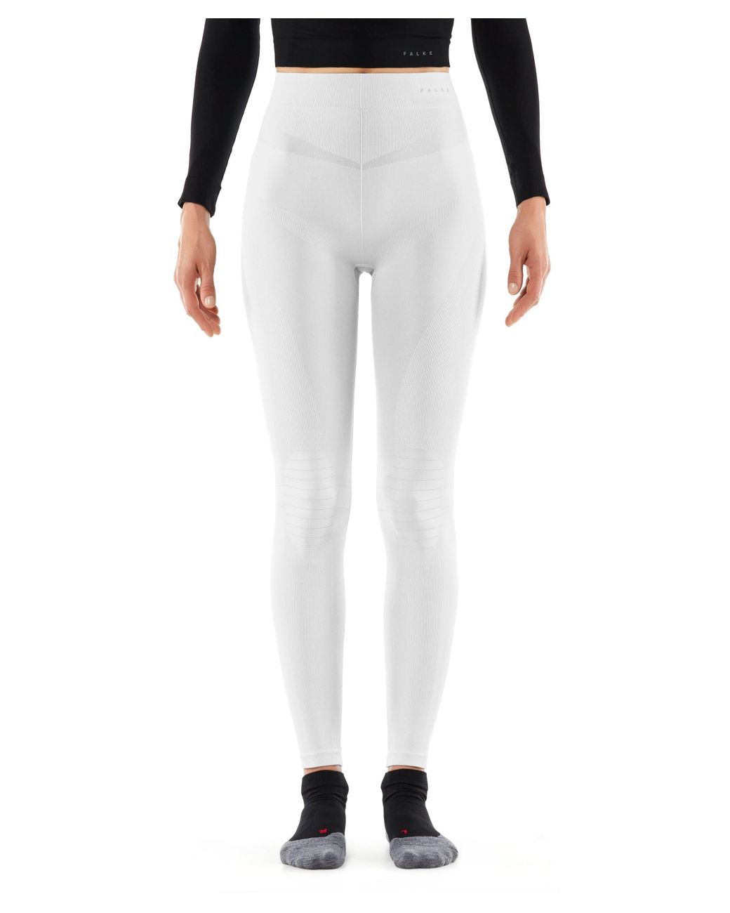 Falke White Maximum Warm Long Base Layer Bottom
