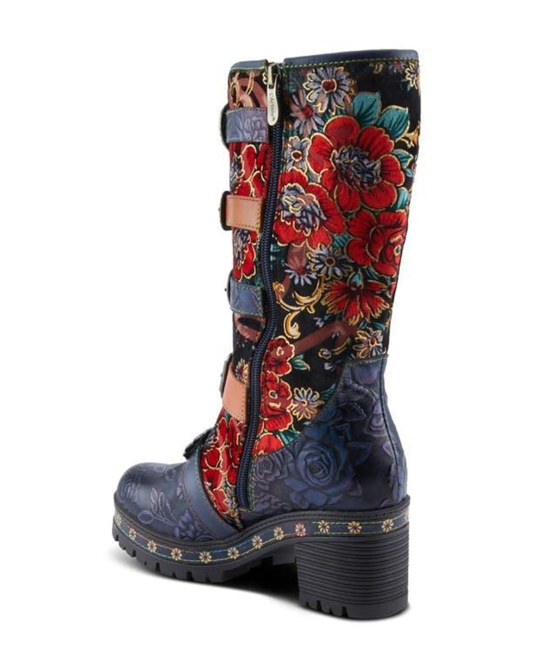 Spring Step Blue Brazen Boot